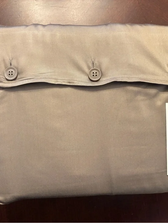 Cozy earth bamboo duvet cover in walnut NWT - Picture 1 of 2